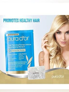 PURA D'OR Hair Thinning Therapy Intense Moisturizing Masque (men/women)